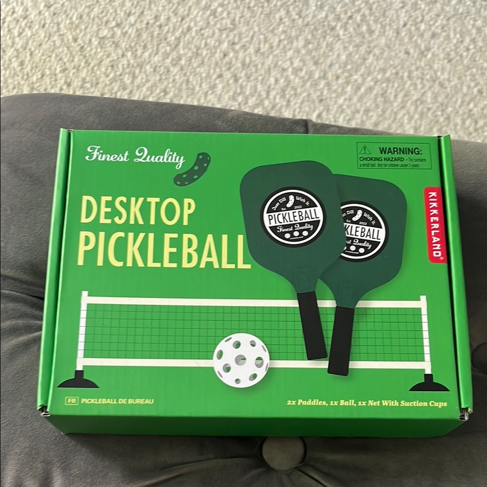 Kikkerland Green Outdoor Pickleball Game